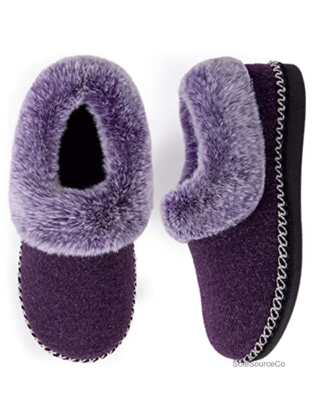 EverFoams Bootie Slippers Warm Fluffy House Shoes